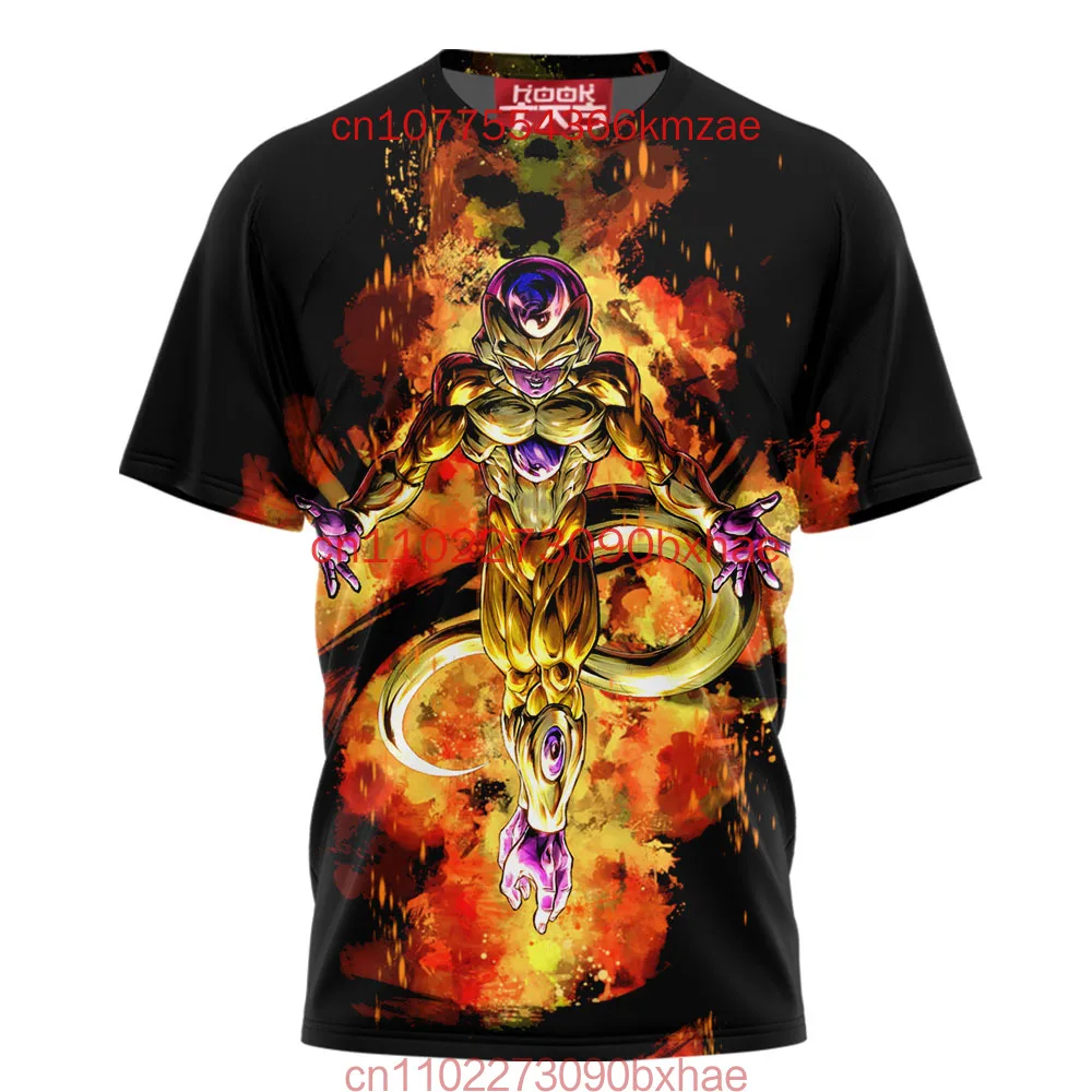 2025 nova camiseta masculina de manga curta 3d impresso dragon ball cosplay roupas moda rua camiseta superior das crianças
