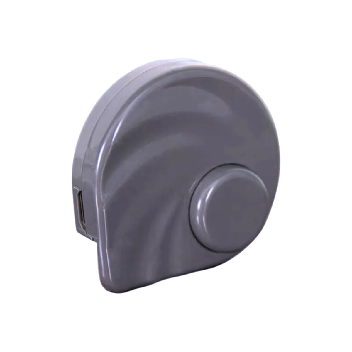 مكنسة كهربائية USB أضواء الليزر المخفية شعر الحيوانات الأليفة القطط الكلب الفراء الغبار عرض LED مصباح أجزاء المكنسة الكهربائية العالمية-رمادي