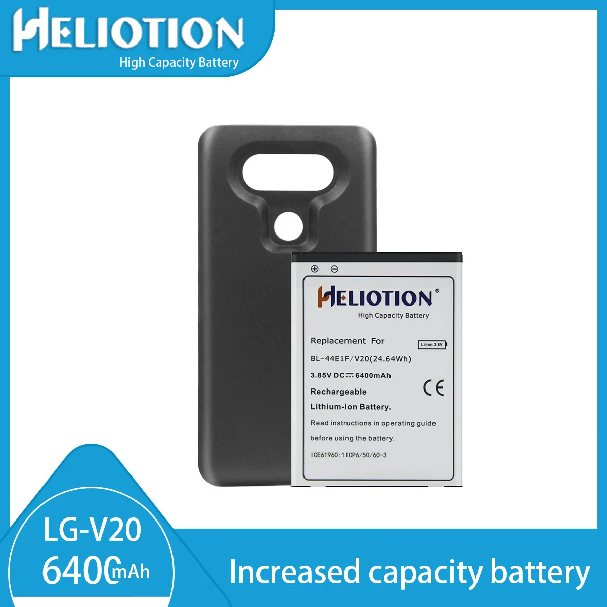 LG v20 Battery 4100mAh BL-44E1F Battery For V20 LG VS995 US996 LS997 H910 H918 LG stylus 3 High-capacity Extended Battery