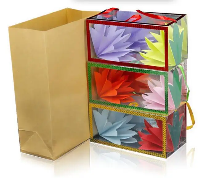 กล่องดอกไม้ขนาดใหญ่ กระเป๋าดรีม กล่องเปล่าสำหรับมายากล ขนาด (28*11*11 ซม.) ดอกไม้จากกล่องเปล่า อุปกรณ์มายากลบนเวที กล่องมายากลสำหรับนักมายากล