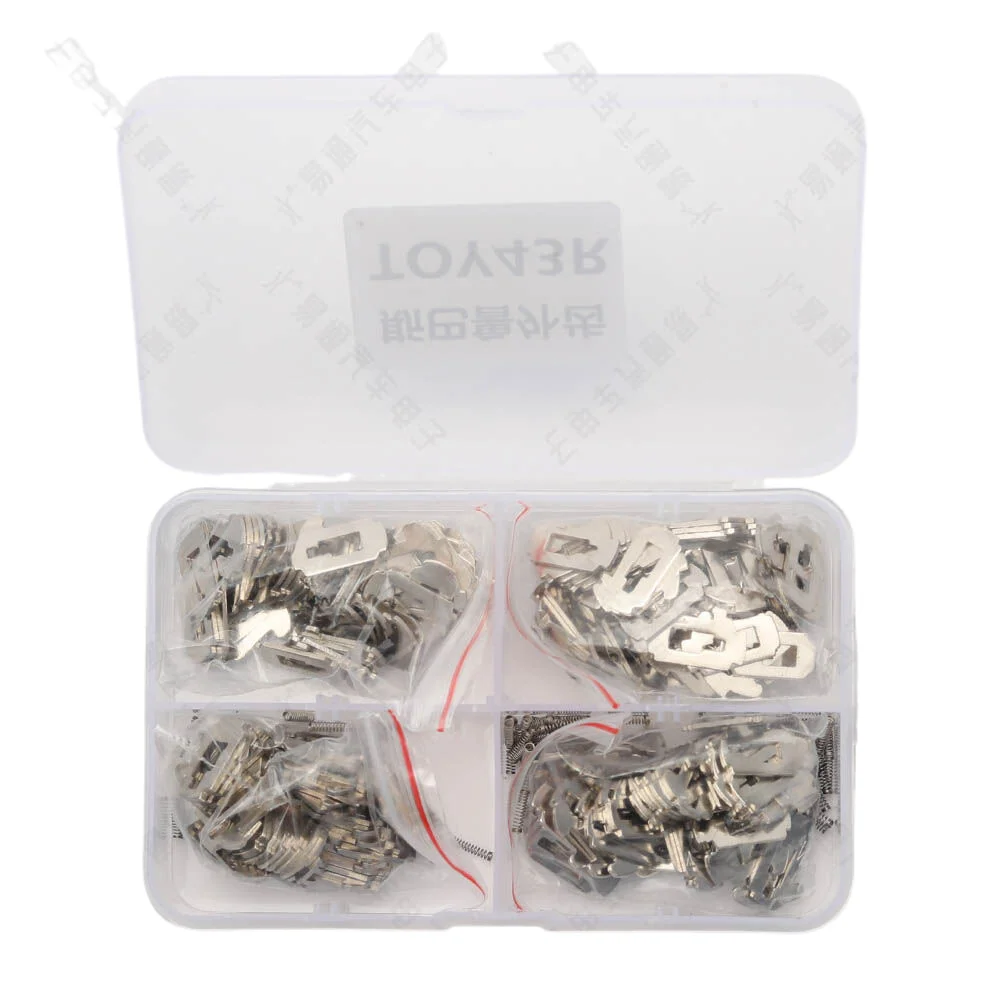 200PCS/set Lock Reed Plate TOY43R For Repair Kits Locksmith Car Key Tools 4 Types Each 50pcs Repair Kits