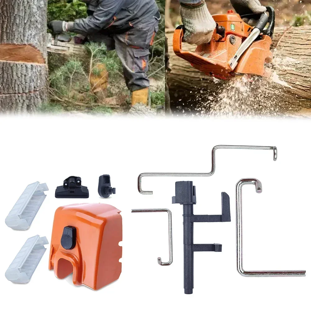 Replacement Air Filter Cover Kit for Chainsaws with Locking Knob and Choke Lever for MS210 MS230 MS250 023 025