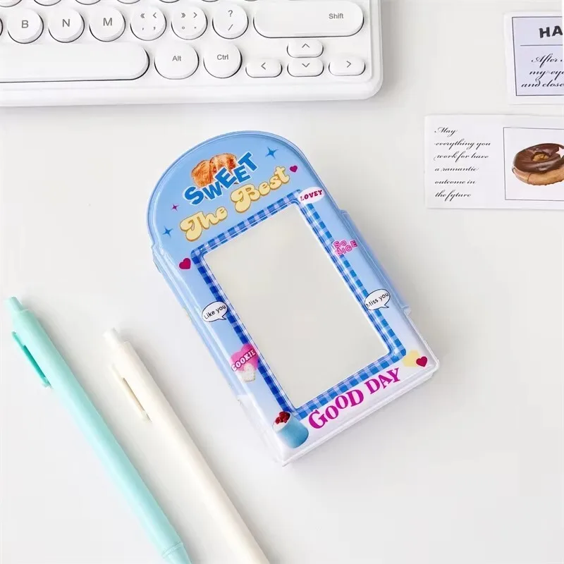 Kpop 3 Inch Photo Card Card Album Postcard Organizer Storage Book Idol Collection Card Binder Photocards Lomo Card Photo Album