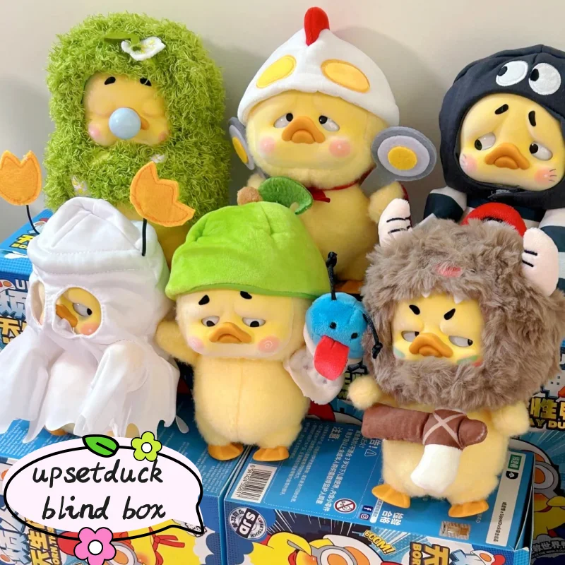 

Hot Genuine Annoying Duck Upsetduck 3rd Generation Born This Way Series Trendy Mystery Box Desktop Ornament Girl Birthday Gift