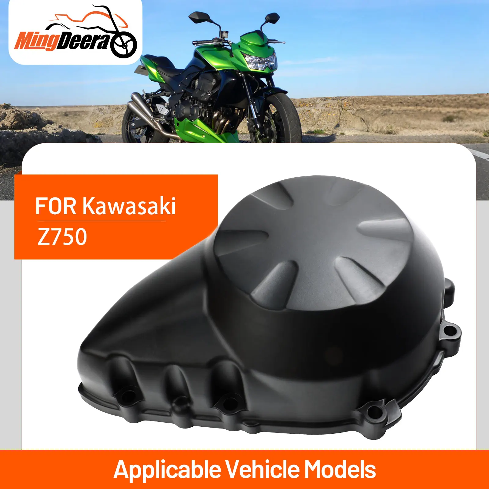 

Motorcycle Engine Stator Crankcase Gasket Right Engine Stator Cover For Kawasaki Z750 2007-2009 Cover Guard Cap Lid Protector