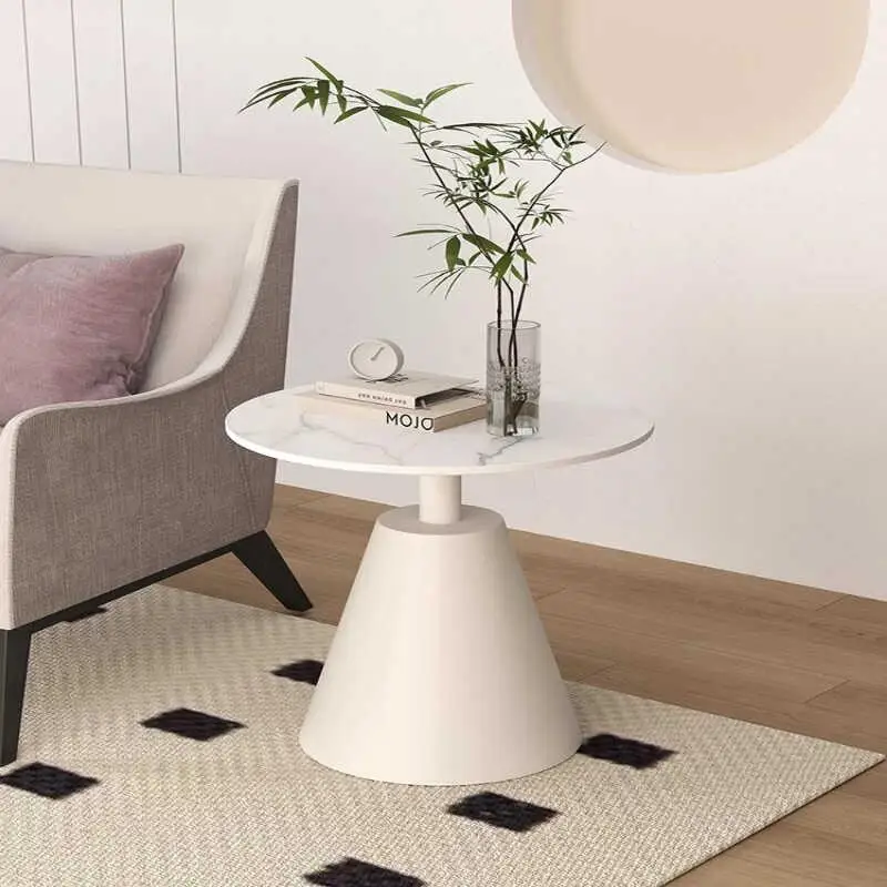 Simple Tables Coffee Aesthetic Room Furniture Center Nordic Low Small Modern Tables Round Dressing Home Desks Mini Table Basse