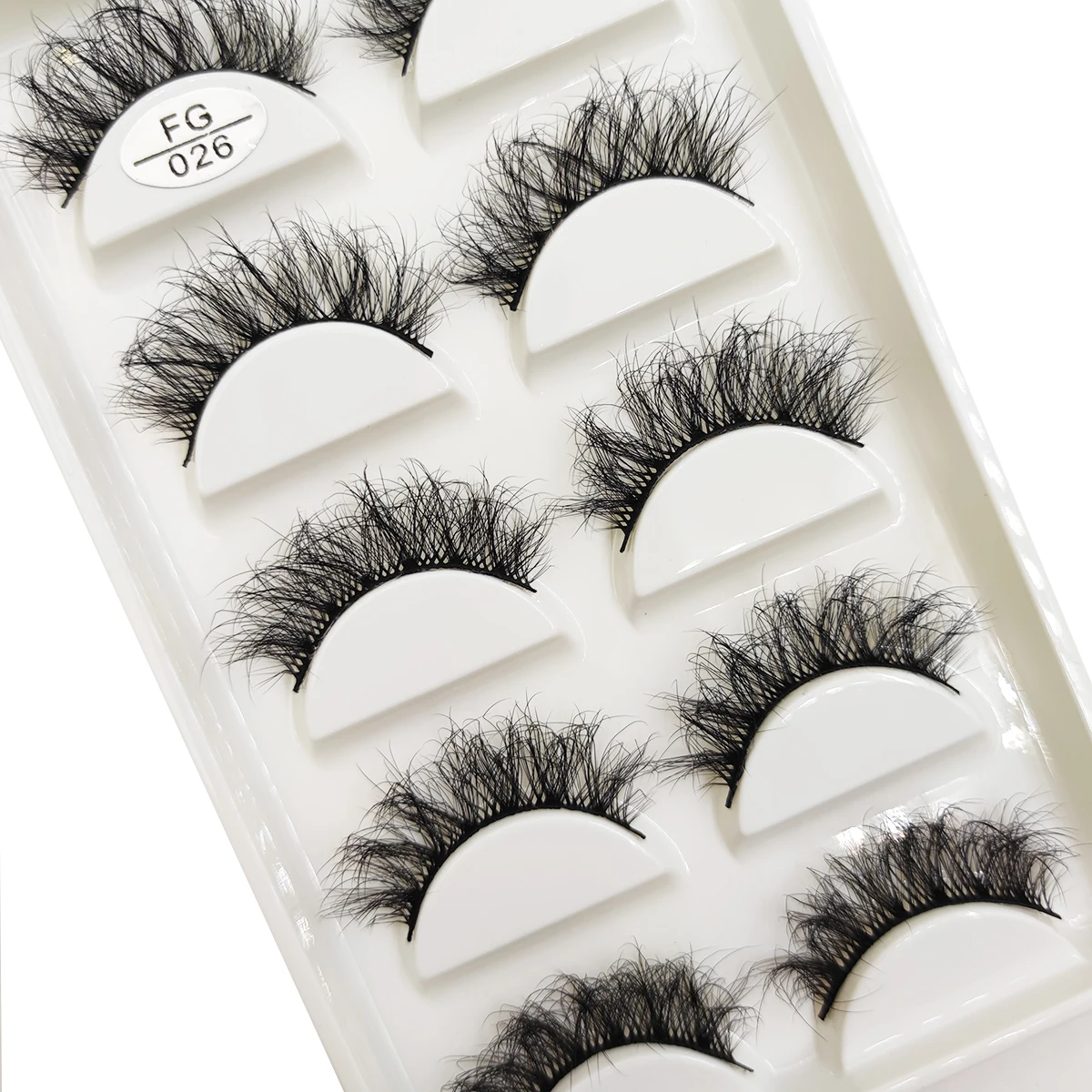 5 Paar 3d Natuurlijke Nertsen Valse Wimpers Pluizige Zachte Nep Wimpers Podium Make Up Faux Cils Maquiagem Cilios Tools