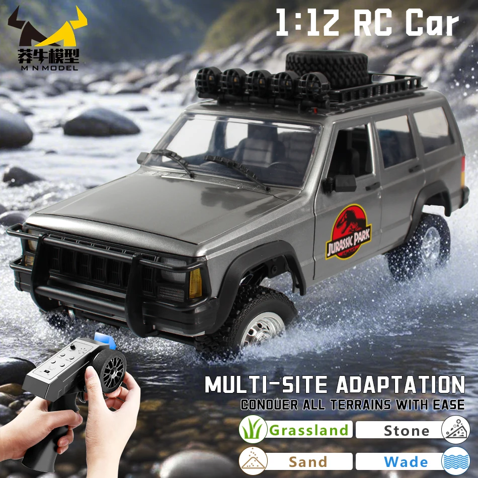 

MN МОДЕЛЬ 1/12 4WD RC Динозавр Внедорожник Грузовик для дайвинга Rock Crawler All Terrain Tour Коллекция автомобилей Игрушка для взрослых