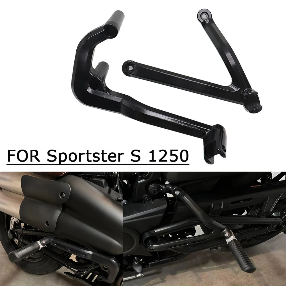 

Motorcycle Passenger Footpeg Mount Kit For Sportster S RH1250S 2021 2022 2023 Mounting Kit Motorcycle Foot Positioning Kit