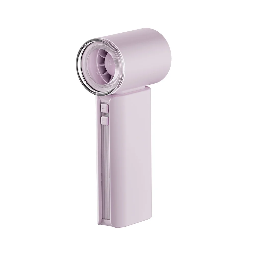 Mini High-Speed Fan Portable 3000mAh Battery Turbo Wind Design 5 Speed Settings Simple Design Multiple Colors