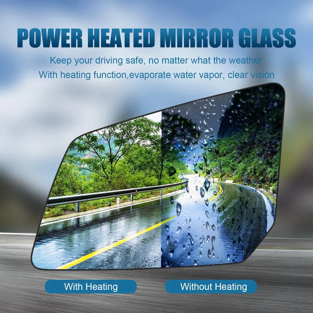 NEW HOT In Stock-Heated Mirror Glass For GMC Acadia Saturn Outlook Traverse