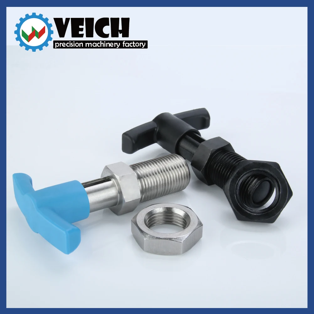 Veich Vcn250 Fio Fino Índice de Aço Carbono Parafusos T-lidar com o Atuador de Indexação de Aço Inoxidável
