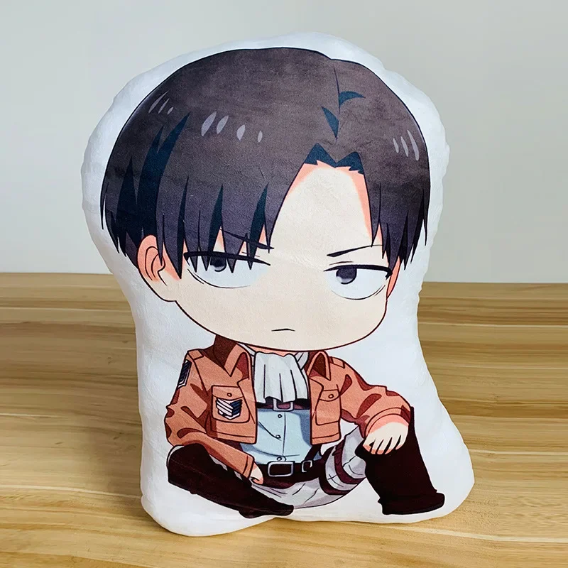 Hot Anime Animation Derivatives Rival Ackerman Q-version Dysmorphism Pillow Comfortable and Soft Festival Gift for Friends