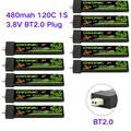 10Pcs 480mah BT2.0