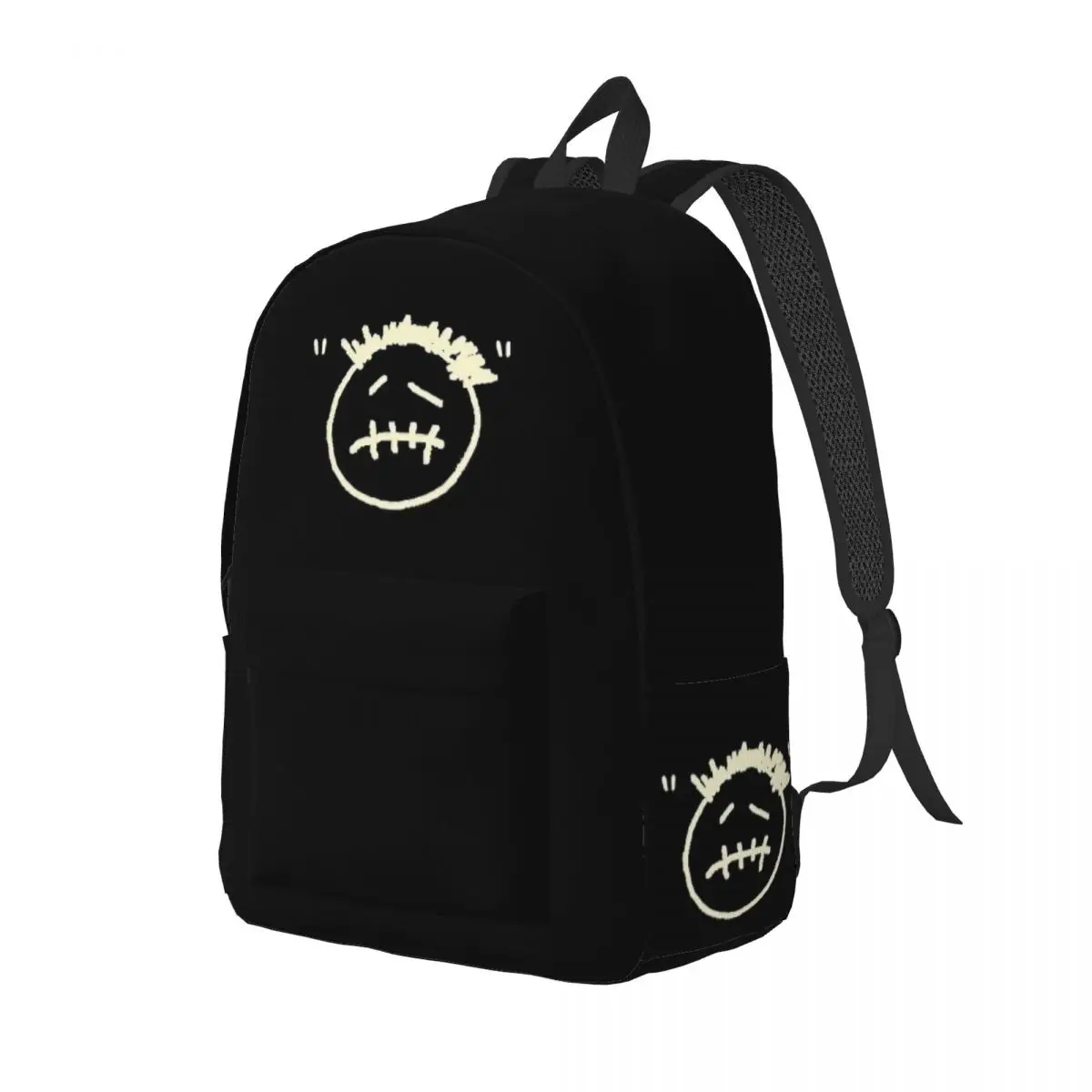 Travis Scott Cactus Jack Logo for Teens Student School Book Bags Canvas Daypack Elementary High College Travel