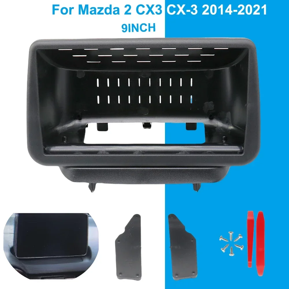

9 Inch Car Android Player CD Frame for Mazda 2 CX3 CX-3 2014-2021 Car Central Control Large Screen Modified Panel Adapter