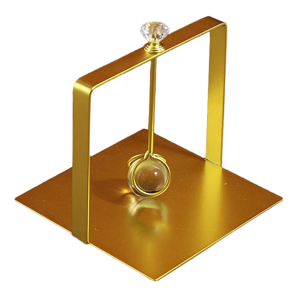 

Metal Square Tissue Holder Metal Napkin Dispenser Napkin Stand Tissue Press Compact Design for Hotel Restaurant Bar Table