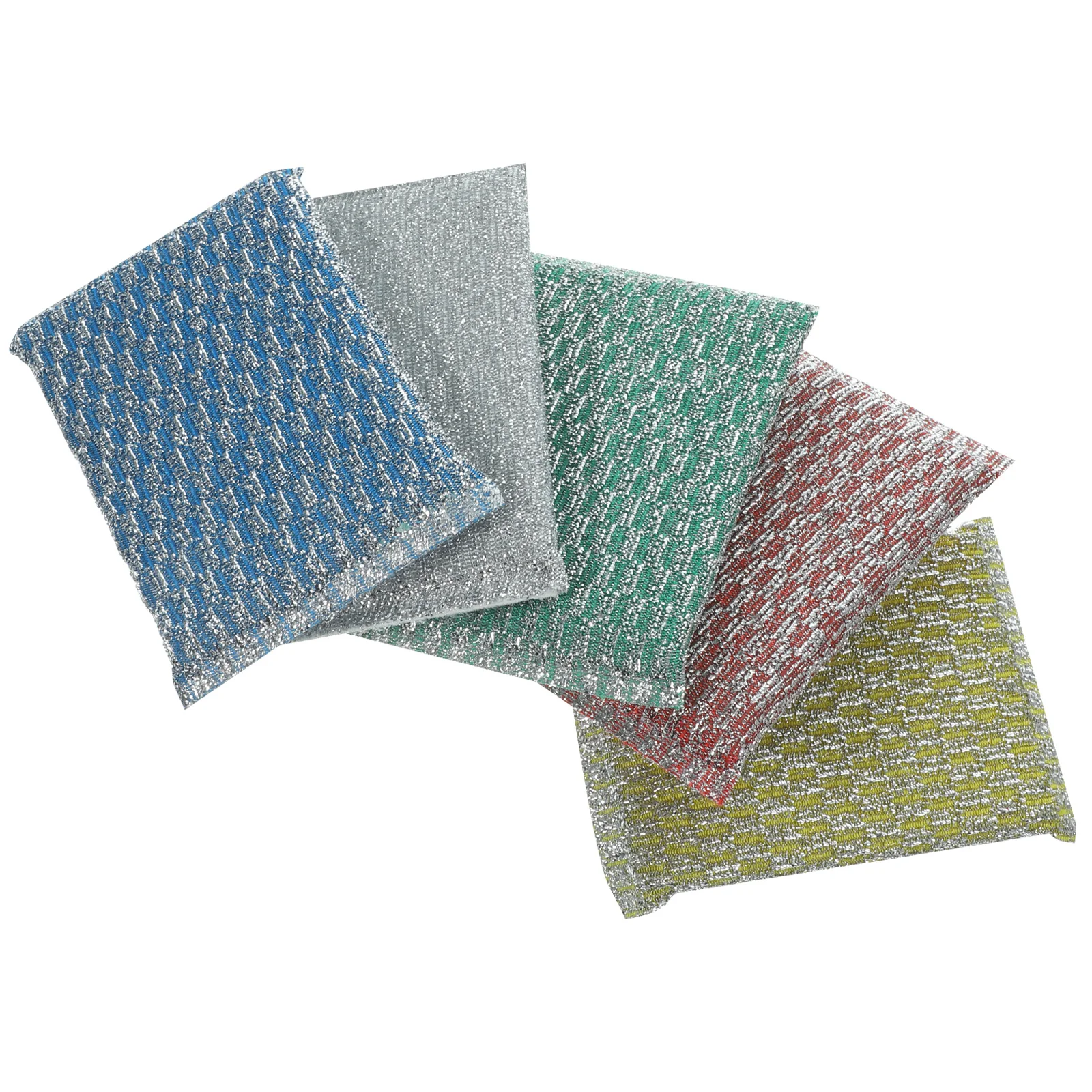 

20Pcs Kitchen Sponges Pack Heavy Duty Dish Scrubber Sponge Superior Absorbency Cleansware Pot Scrubbers Light Weight Easy Use