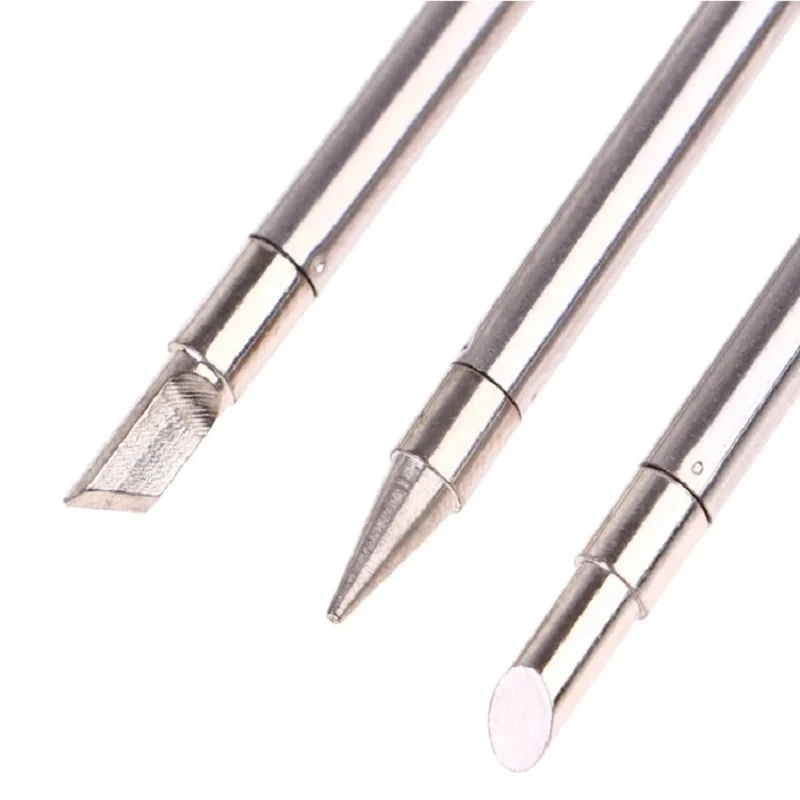 3pcs 510 Interface Soldering Iron Head Mini Portable Soldering Iron Tip 15W Soldering Iron Tip Rework Accessories Tool Parts