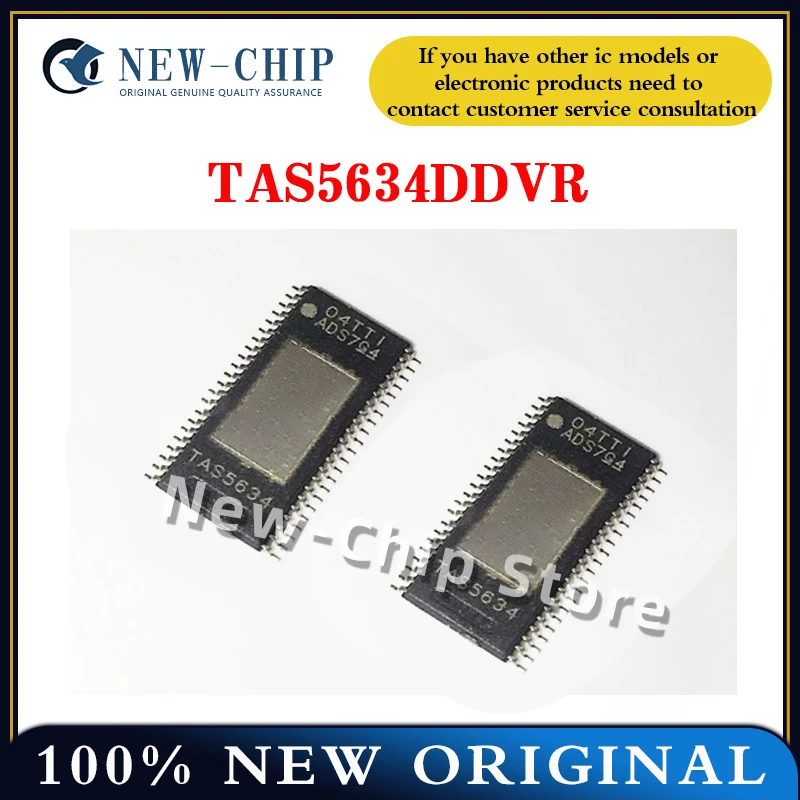 

2 шт.-50 шт./лот TAS5634DDVR TAS5634 HTSSOP44 новый оригинальный TAS5634DD