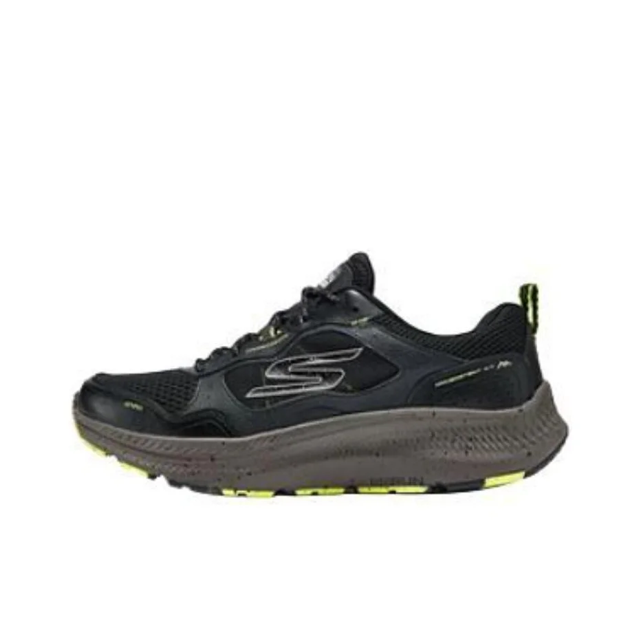 Skechers MEN'S GO Breathable Rebound Breathable And Resilient Low top Running Shoes Men's Black 220875-BKBR
