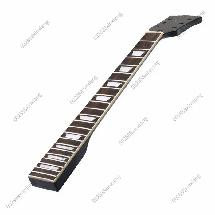 DIY Modification of Electric Guitar Handle - LP Neck Handle 6-string, 22 Free Neck Canadian Maple Rose Wood Black Glossy