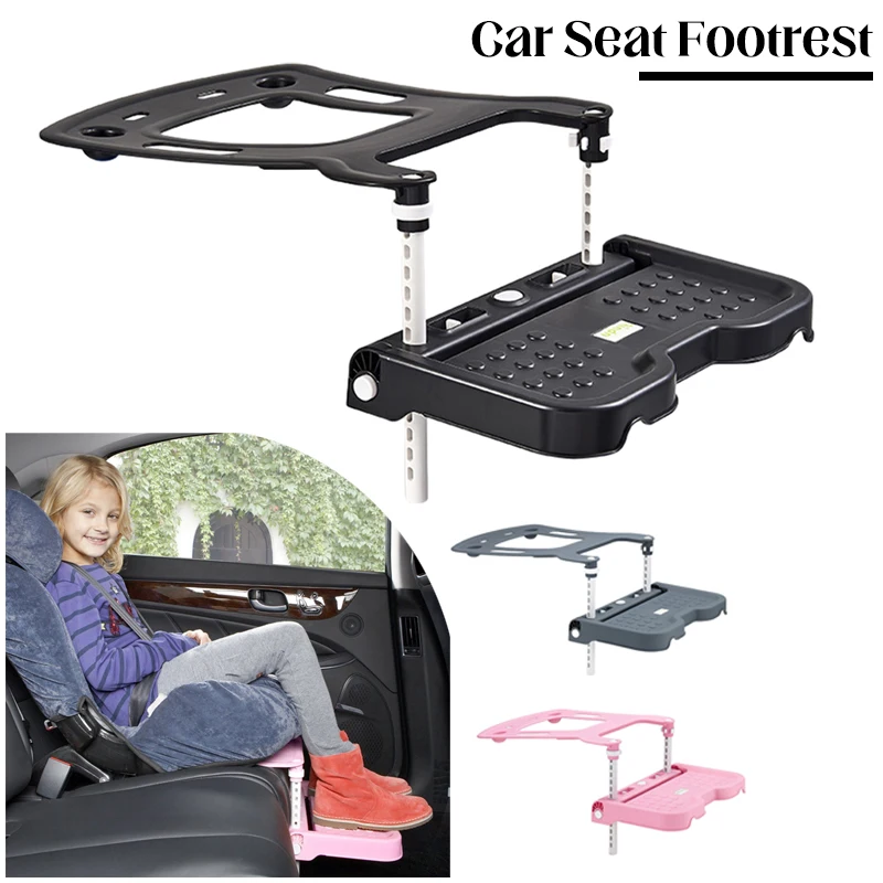 Foldable Car Accessories Support Pram Footrest Attachment Baby Foot Pedal Rest Holder Children Safety Seat Footrest Universal