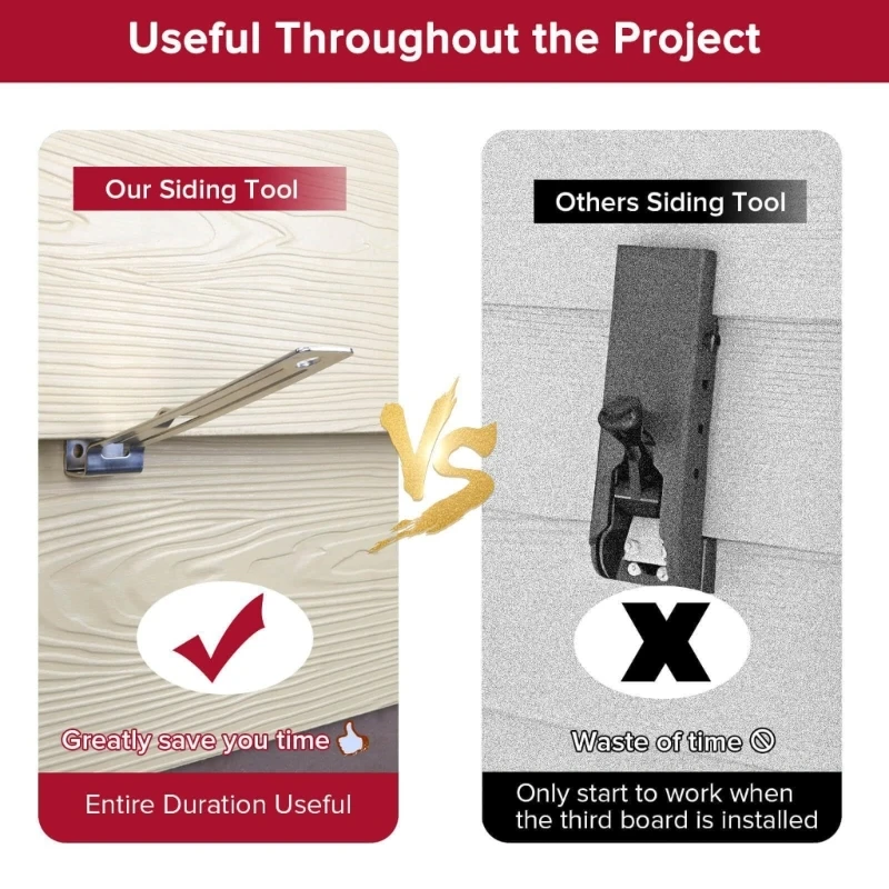 Siding Gauge Инструменты для установки сайдинга Замена для Hardie Siding Board KXRE