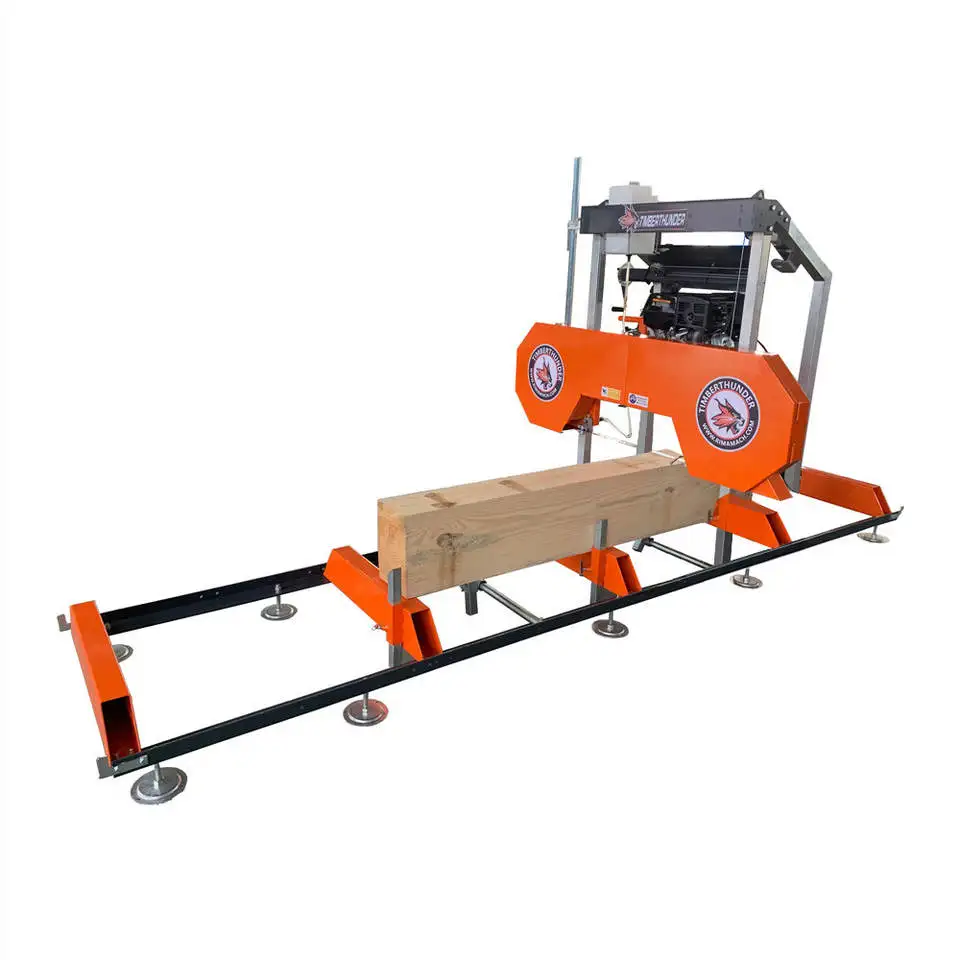 Portable 15Hp Sawmill Horizontal Portable Mill Band Saw Machine