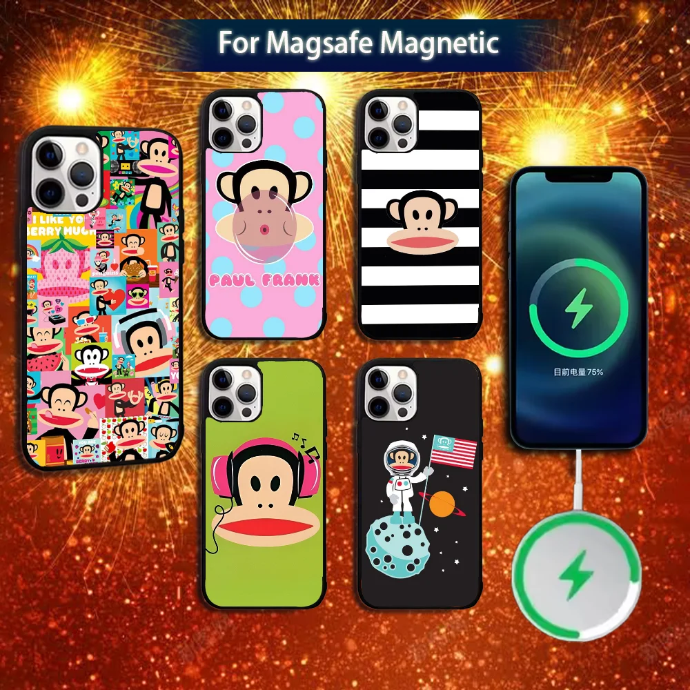 

P-Paul F-Frank Phone Case For iPhone 16e,16,15,14,13,12,11,Plus,Pro,Max,Mini Magsafe Magnetic Wireless Charging