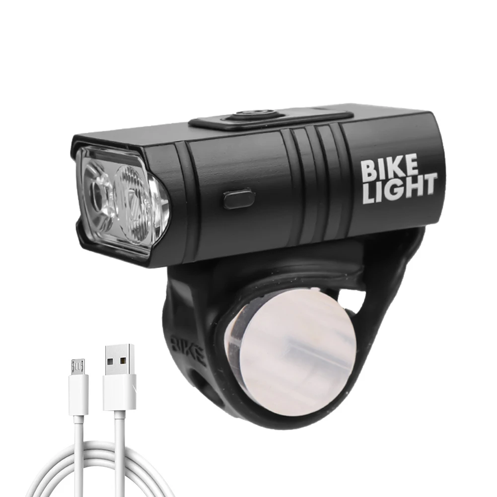 AliExpress alloet Bike Front Light LED Headlight 10W 6 Modes Flashlight USB Rechargeable Power Waterproof Display Bicycle Light Cycling Accessorie