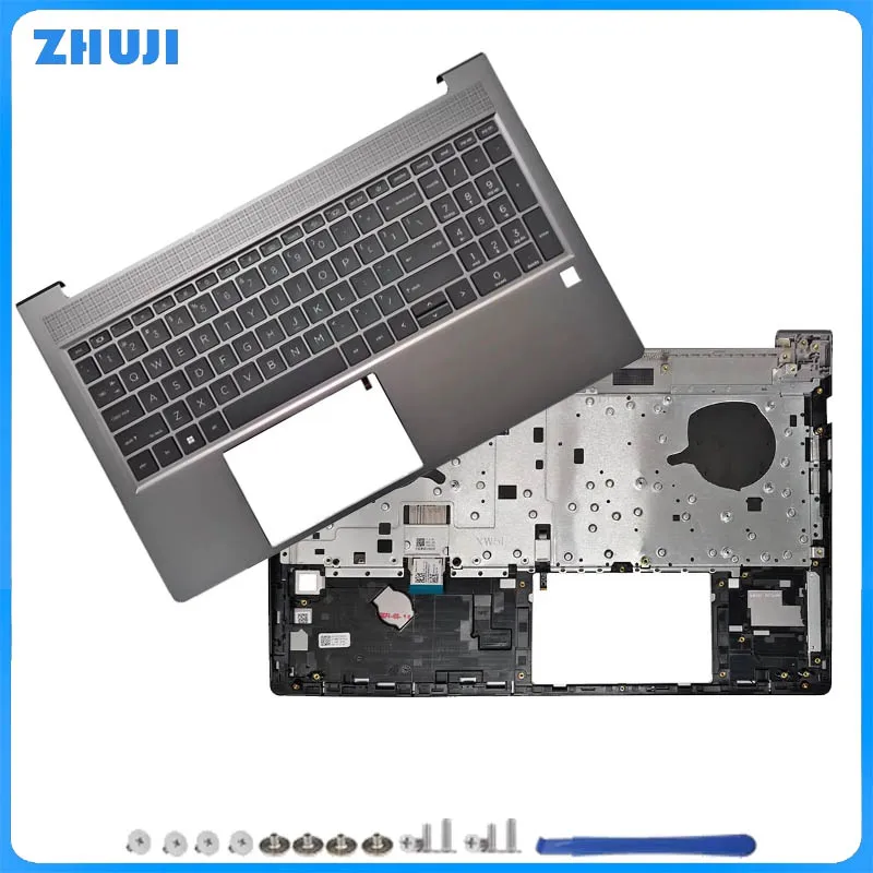 

UK/US/FR/LA Keyboard With Backlit For Zbook Power G9 G10 Palmrest Upper Cover Computer Replacement N06912-001 N52484-001