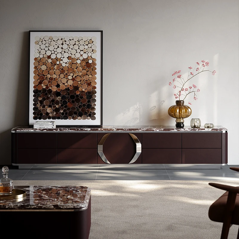 デザイナーモダンなテレビキャビネットモニター収納廊下モニターコンソールテレビスタンドディスプレイエンターテイメント Muebles パラテレビ家具