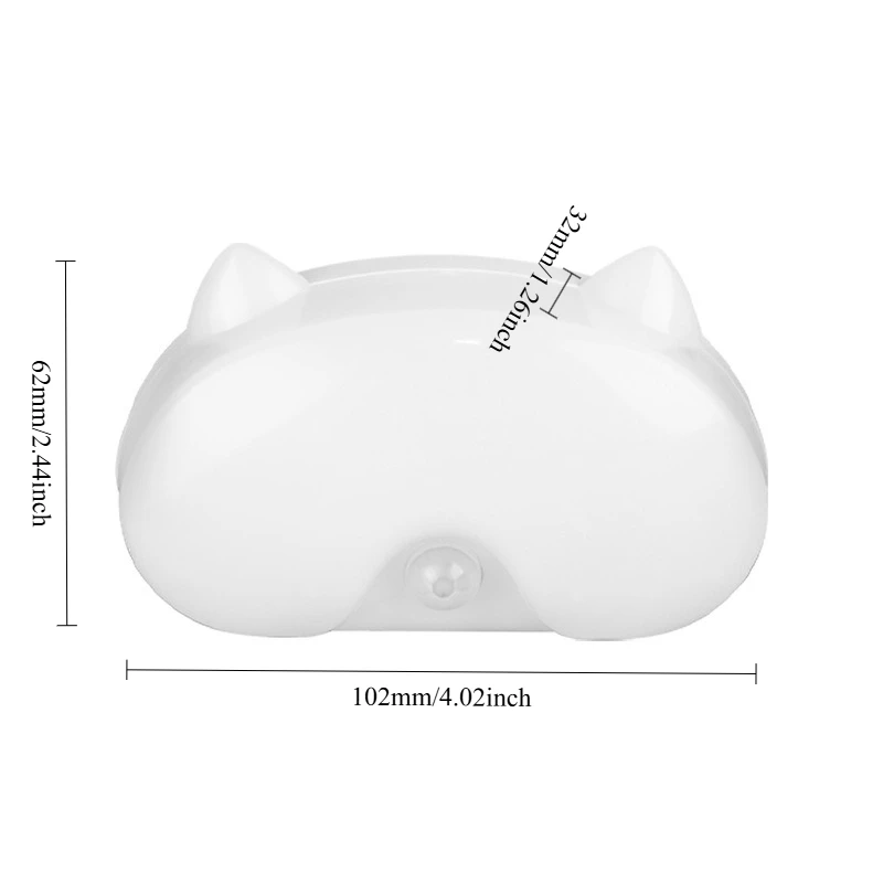 Luce notturna automatica con sensore del corpo umano - Luce angolare sotto il letto con sensore a risparmio energetico, per passerella, armadio e camera da letto