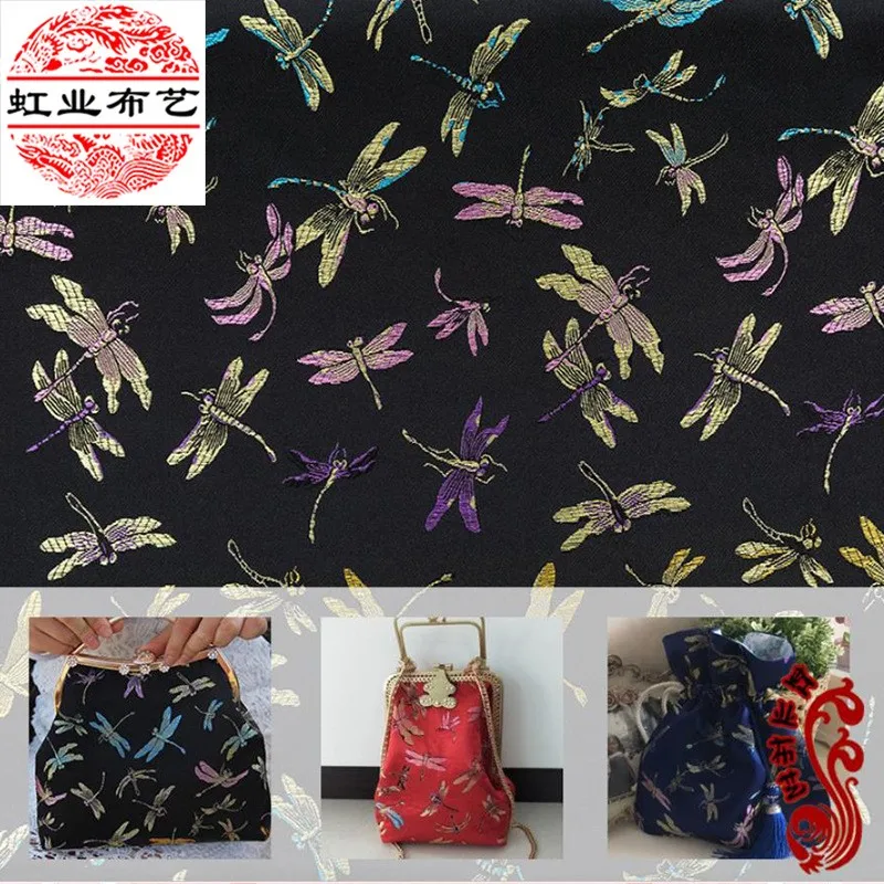 

Brocade fabric cloth antique costume cheongsam satin