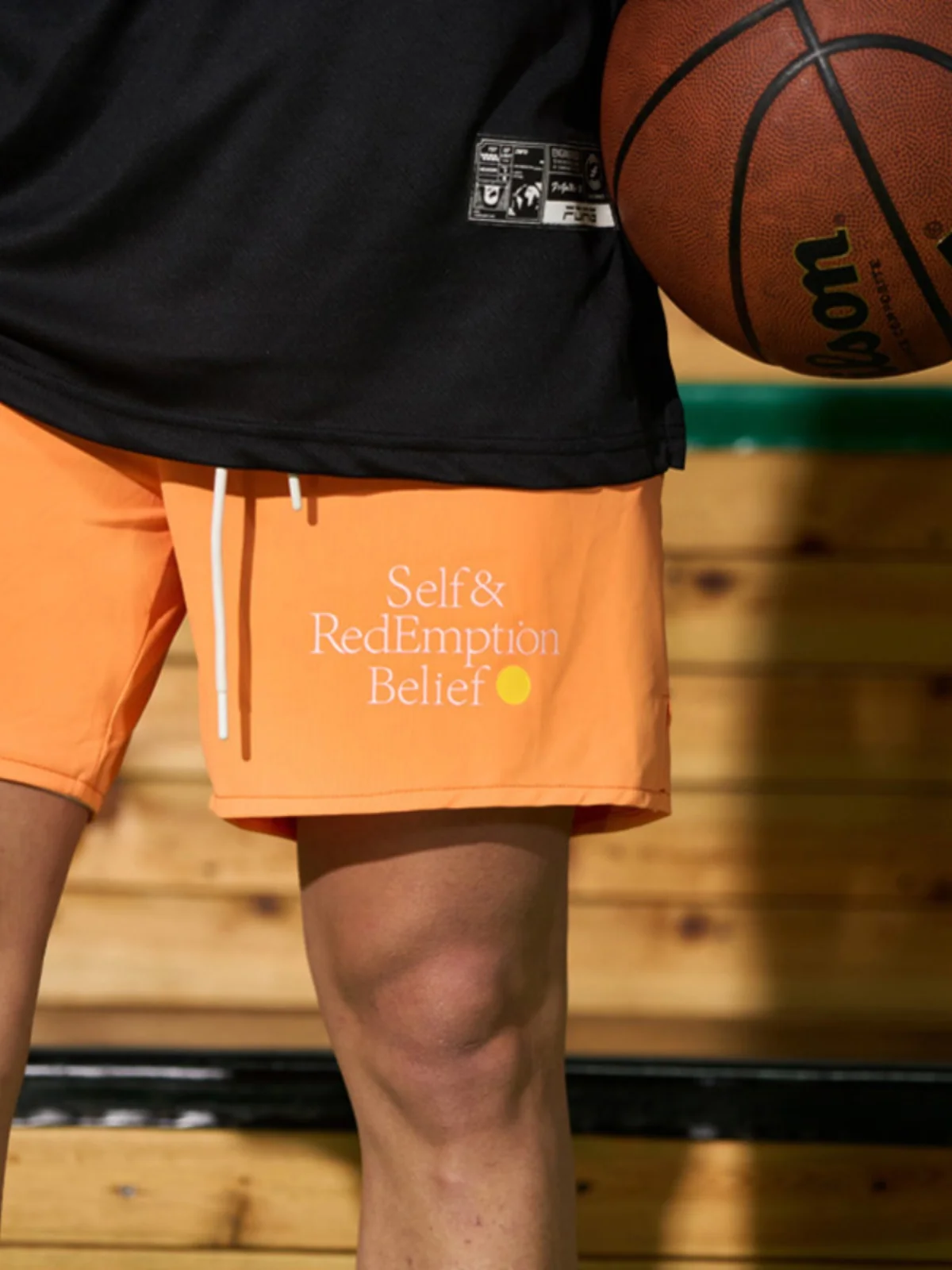 

FOAG Men's Qui Dry American Sle Baskeall orts Summer Fitn Training Breathable Running Casual Loose Fit Straight Leg