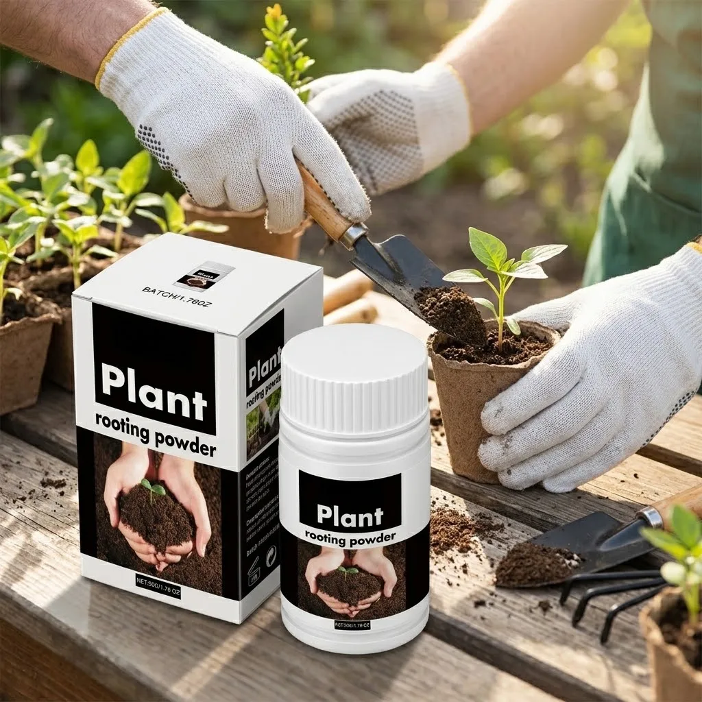 Rare Plant Rooting Powder for Fruit Flower Rapid Rooting Nutrition Hydroponics Garden Nutrition Plant Growth Rooting Powder