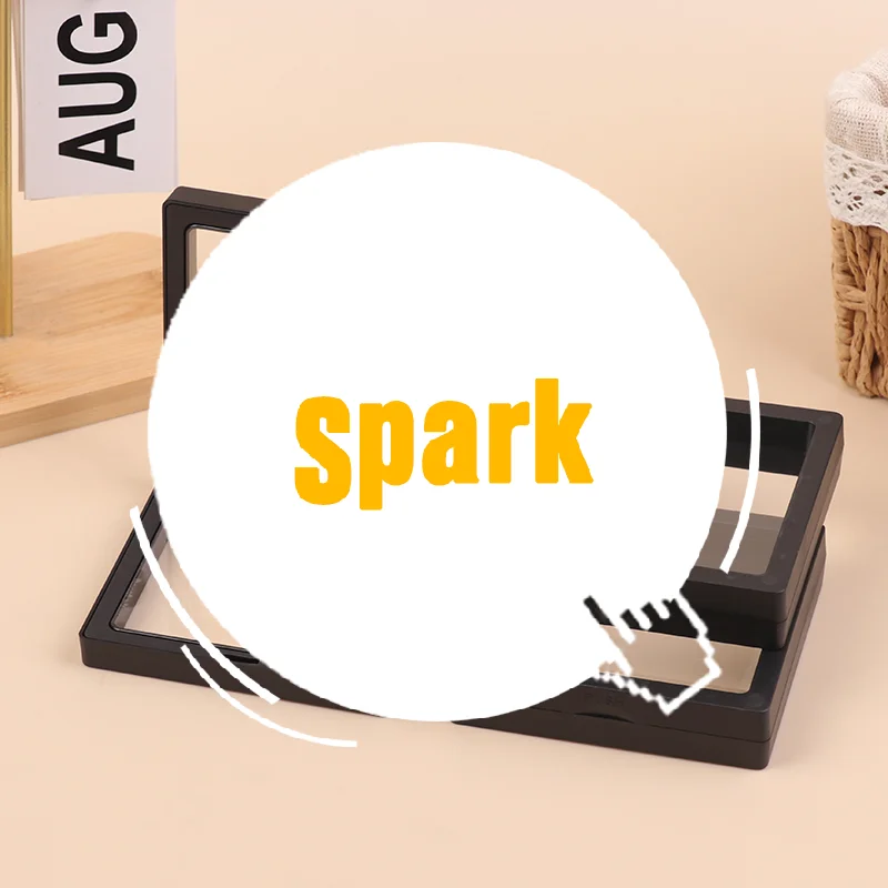 

10/20/30Pcs Display Box 3D Floating Frame Jewelry Display Stand Shadow Gift Box Ring Pendant Holder Jewellery Presentation Case