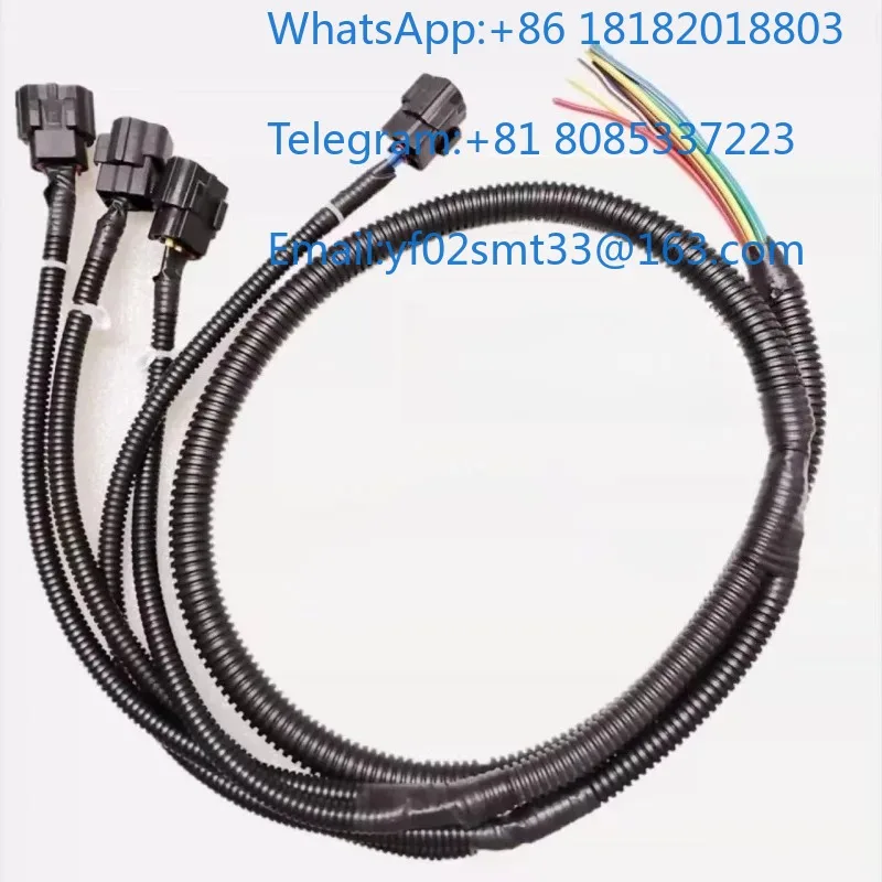High Temp Hydraulic Pump Wiring Harness For SK200 SK210 SK230 SK250 SK260 SK330-6E Excavator