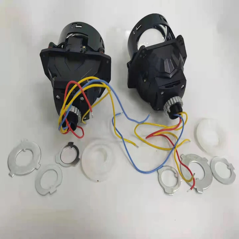 LED Double Lights Non-destructive Installation 9005 H11 Modified Bifocal  Lens Headlight H4 H7,Laser Bifocal Lens,fog Projector