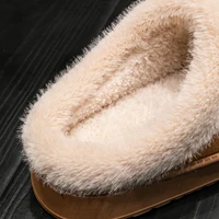 Women's Winter Slippers Non-Slip Indoor House Shoes, Plush Fleece Lined Warm Cotton Slippers with Soft Sole for Home Comfort 6