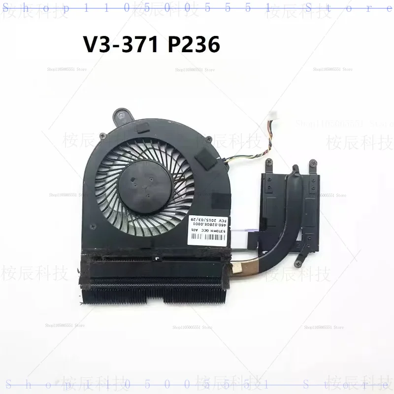 * ДЛЯ ACER V3-371 MS2392 P236 Вентилятор Радиатор Медная Трубка Радиатор