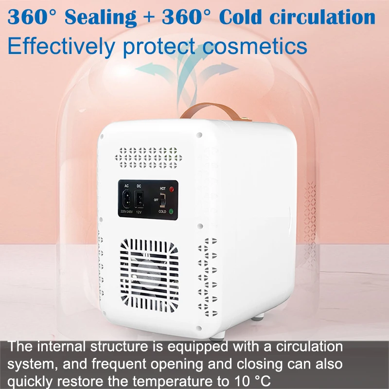 2024 New 8L Car Mini Refrigerator Home Beauty Refrigerator Car Refrigerator Refrigerator Incubator Car Refrigerator