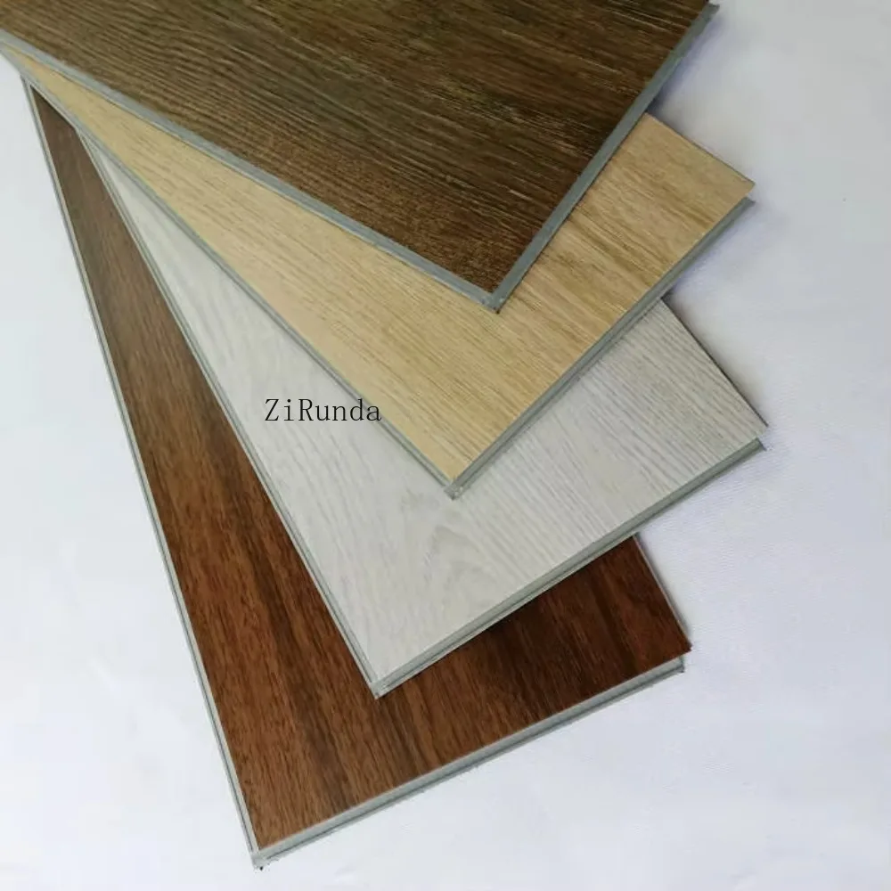 Aangepaste versie waterdichte PVC houtstijl vloer Spc steen plastic vinyl vloertegels