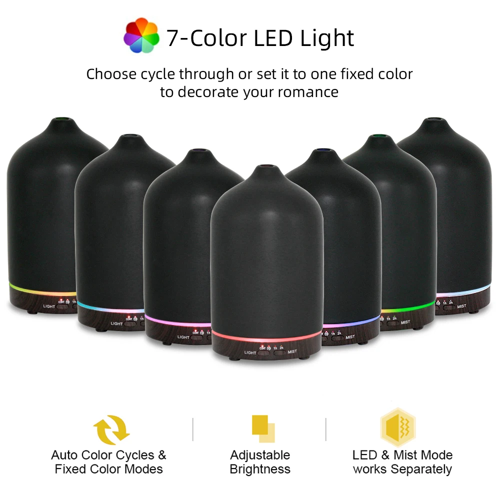 

⭐ HOLIDAY DEAL ⭐ Ultrasonic Aroma Diffuser & 3-Oil Set – 400ml Cool Mist Humidifier with Soothing LED Lights, Ultra-Quiet, Auto-Off – Ideal Self-Care Gift for Women, Men, Mom, Dad, Coworker