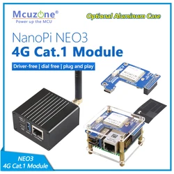 NanoPi NEO3_4G Cat.1 and USB Module, Driver-free | dial free | plug and play, debian, ubuntu