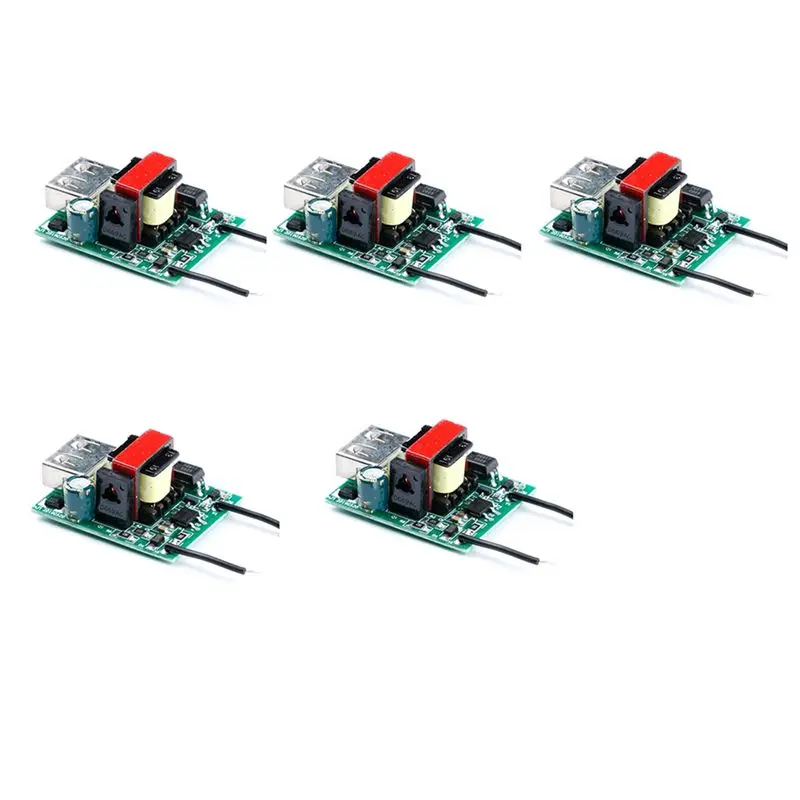 A003 5 Pcs Converter Stabilizer DC-DC Module 12V 24V 36V 48V 72V To 5V 1A USB Galvanic Isolated Power Supply