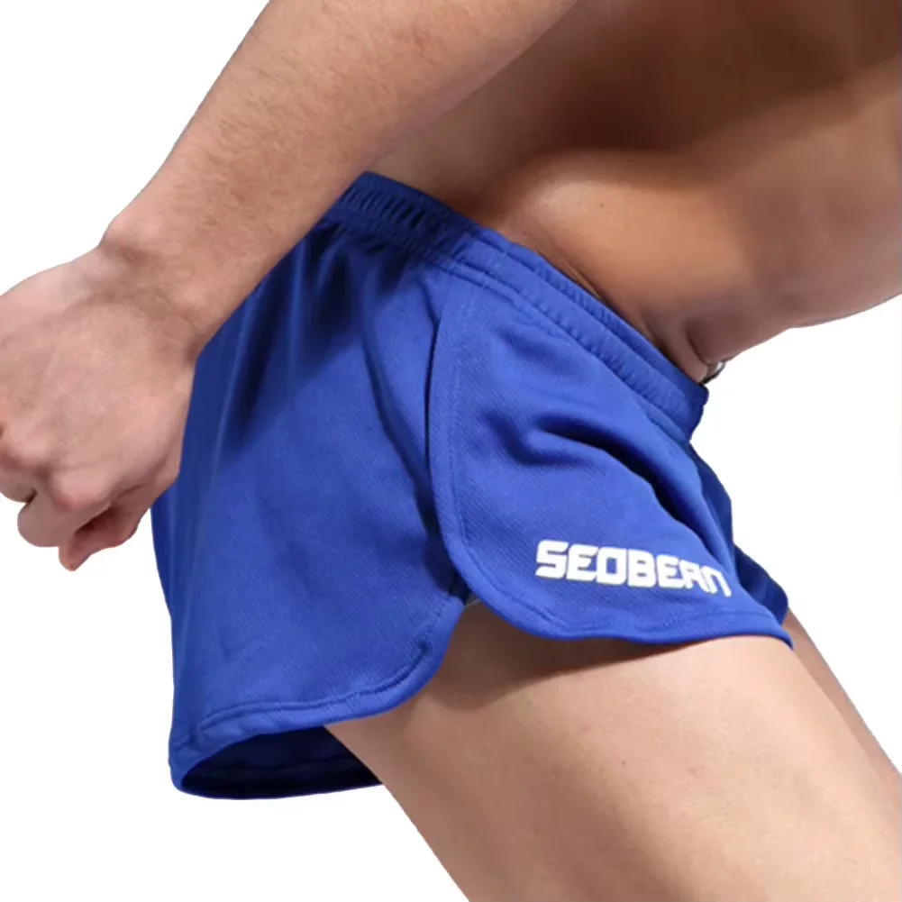 

Men's Outdoor Aro Pants Skin Friendly Cotton Breathable Sweat Absorp Sports Running Shorts Youth Loose Casual Home Sleep Pajamas