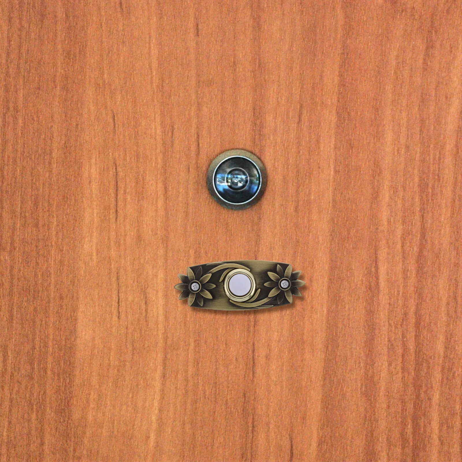 

Wired Vintage Doorbell Switch Lighted Retro Push Button Replacement Wall Mounted Door Bell Home Office Hotel Decorative