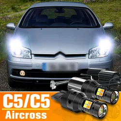 2pcs Dual Mode LED Turn Signal+Daytime Running Light DRL Accessories For Citroen C5 2001-2014 Aircross 2018-2020 2004 2008 2014